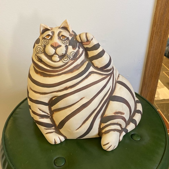 Unique Vintage Other - Big Fat Cheshire Cat Coin Bank Vintage